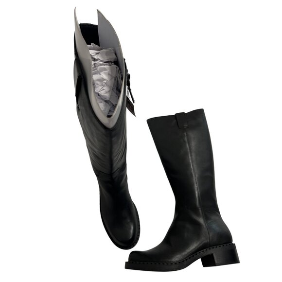 Dolce Vita Glory H2O Boots in Black Leather - Picture 1 of 10
